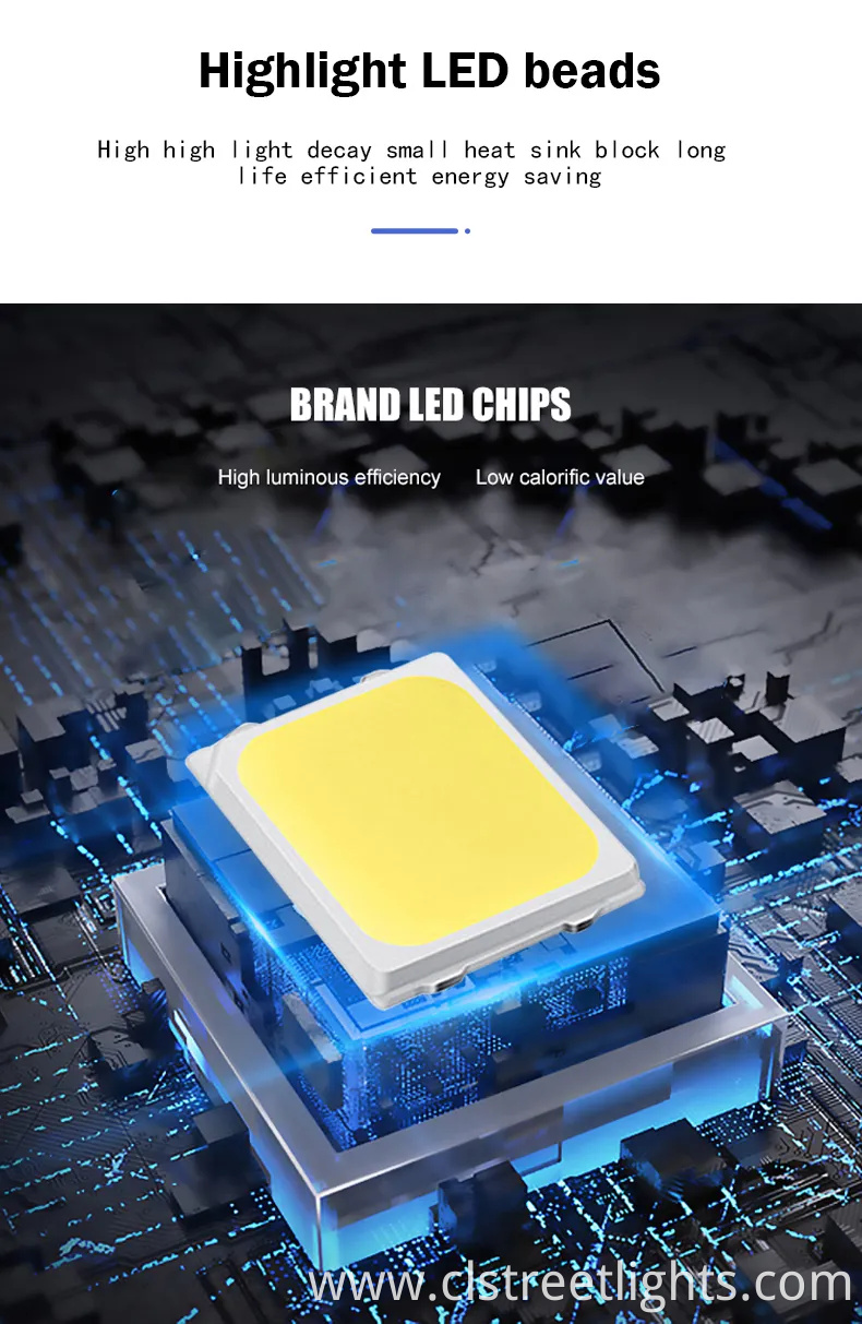 IP65 200W Integrated All in Two Solar Panel LED Street Light